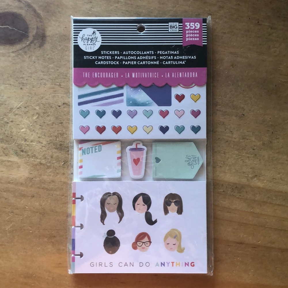 Happy Planner Sticker, Sticky Notes Card